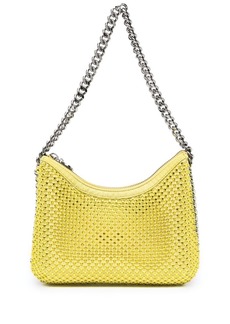 Stella McCartney Falabella crystal-embellished shoulder bag