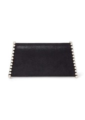 Stella McCartney Falabella pearl-detail clutch bag