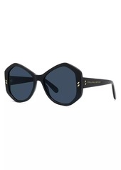 Stella McCartney Falabella Pins 56MM Geometric Sunglasses
