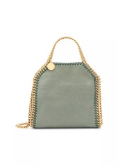 Stella McCartney Falabella Tiny Baby Bella Shimmer Faux-Suede Tote