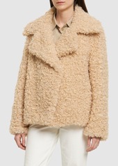 Stella McCartney Faux Fur Single Breasted Jacket