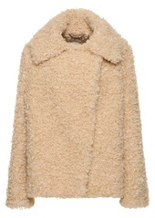 Stella McCartney Faux Fur Single Breasted Jacket