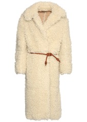 Stella McCartney Faux Shearling Long Coat