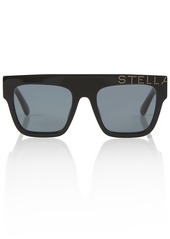 Stella McCartney Flat-brow logo sunglasses