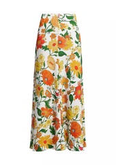 Stella McCartney Floral Flared Mini-Skirt