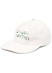 Stella McCartney floral logo-print cap