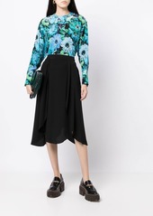 Stella McCartney floral-print silk blouse