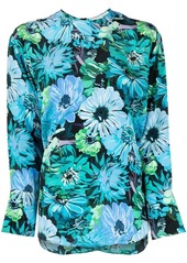 Stella McCartney floral-print silk blouse