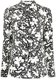 Stella McCartney floral-print silk shirt