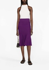 Stella McCartney fluted knitted skirt