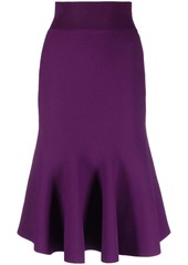 Stella McCartney fluted knitted skirt