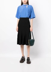 Stella McCartney fluted knitted skirt