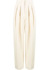 Stella McCartney high-waisted pleated trousers