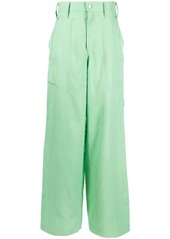 Stella McCartney high-waisted wide-leg trousers