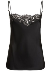 Stella McCartney Iconic Satin & Lace Camisole Top