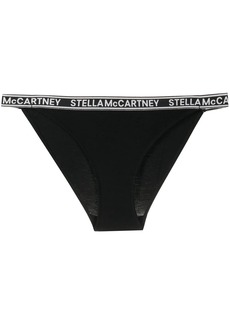 Stella McCartney jacquard logo bikini bottoms