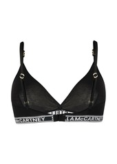 Stella McCartney jacquard logo triangle bra