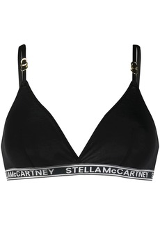 Stella McCartney jacquard logo triangle bra