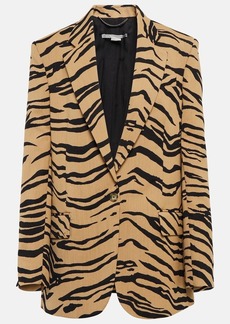 Stella McCartney Jacquard wool-blend blazer