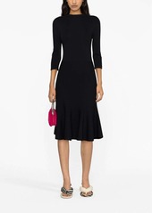 Stella McCartney knitted midi flared dress