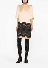 Stella McCartney lace-embroidered minidress