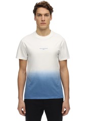 Stella McCartney Logo Degradé Print Cotton Jersey T-shirt