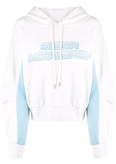 Stella McCartney logo-print cotton-jersey hoodie