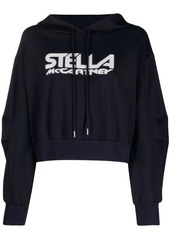Stella McCartney logo-print scuba hoodie