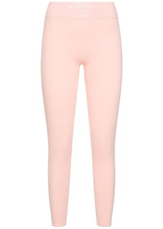 Stella McCartney Logo Stretch Cotton Jersey Leggings