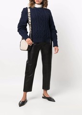 Stella McCartney long-sleeve cable-knit jumper