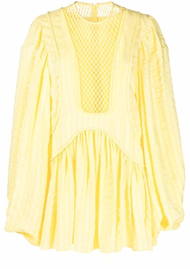 Stella McCartney mesh-panel shift dress