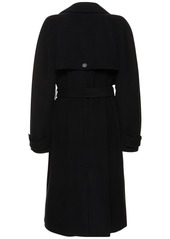 Stella McCartney Oversize Cotton Canvas Trench Coat