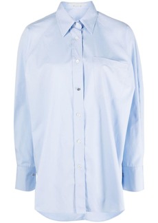 Stella McCartney oversized long-sleeve cotton shirt