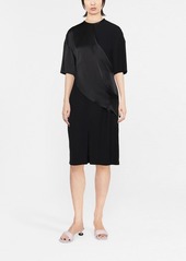 Stella McCartney panelled draped T-shirt dress