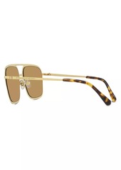 Stella McCartney Pilot 57MM Square Sunglasses