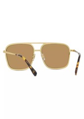 Stella McCartney Pilot 57MM Square Sunglasses