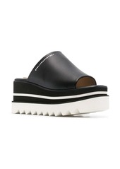 Stella McCartney platform-sole slip-on sandals