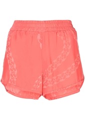 Stella McCartney print silk shorts