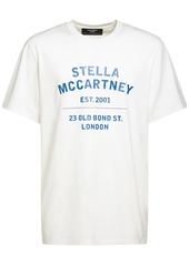 Stella McCartney Printed Logo Cotton Jersey T-shirt