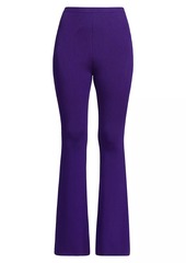 Stella McCartney Rib-Knit Flare Trousers