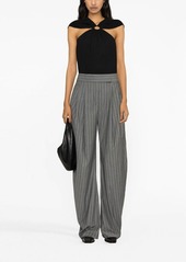 Stella McCartney ring-hardware cold-shoulder T-shirt