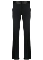 Stella McCartney satin-waistband detail trousers