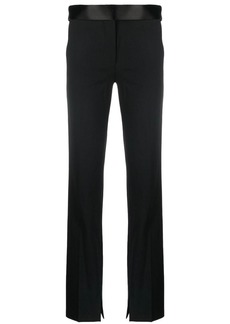 Stella McCartney satin-waistband detail trousers