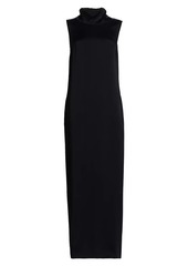 Stella McCartney Scarf Neck Maxi Dress