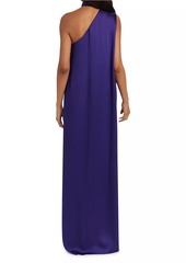 Stella McCartney Scarf Satin Gown