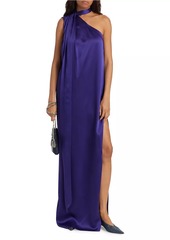 Stella McCartney Scarf Satin Gown