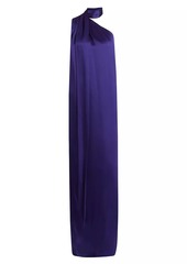 Stella McCartney Scarf Satin Gown