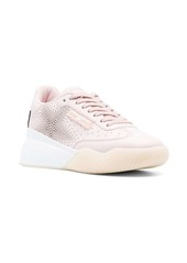 Stella McCartney sequin-embellished lace-up sneakers