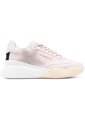 Stella McCartney sequin-embellished lace-up sneakers