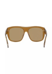 Stella McCartney Shield 57MM Geometric Sunglasses